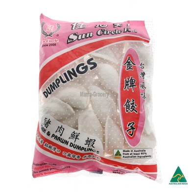 Sun Circle Pork and Prawn Dumpling 600g